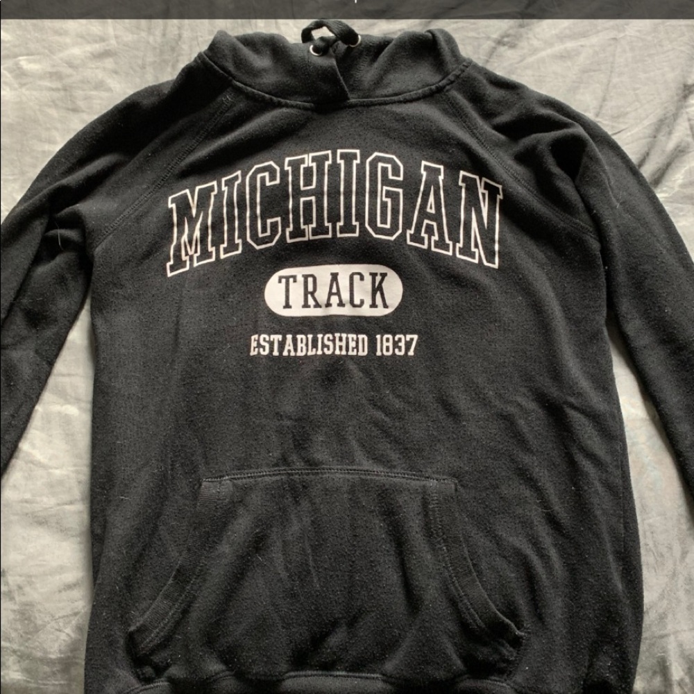 Black hoodie